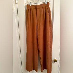 Abercrombie Camel Trousers in Medium Tall, NWOT